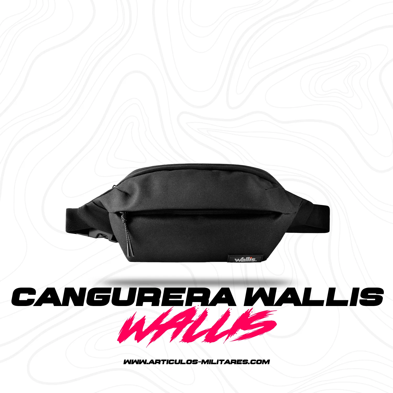 Cangurera Anti Robo Con Protección De Datos RFID Wallis - Imagen 2