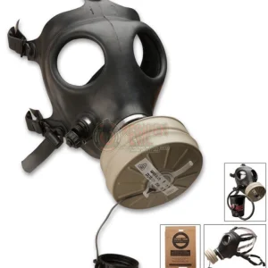 Mascara Antigás Israelí Filtro Incluido Manguera Sellada
