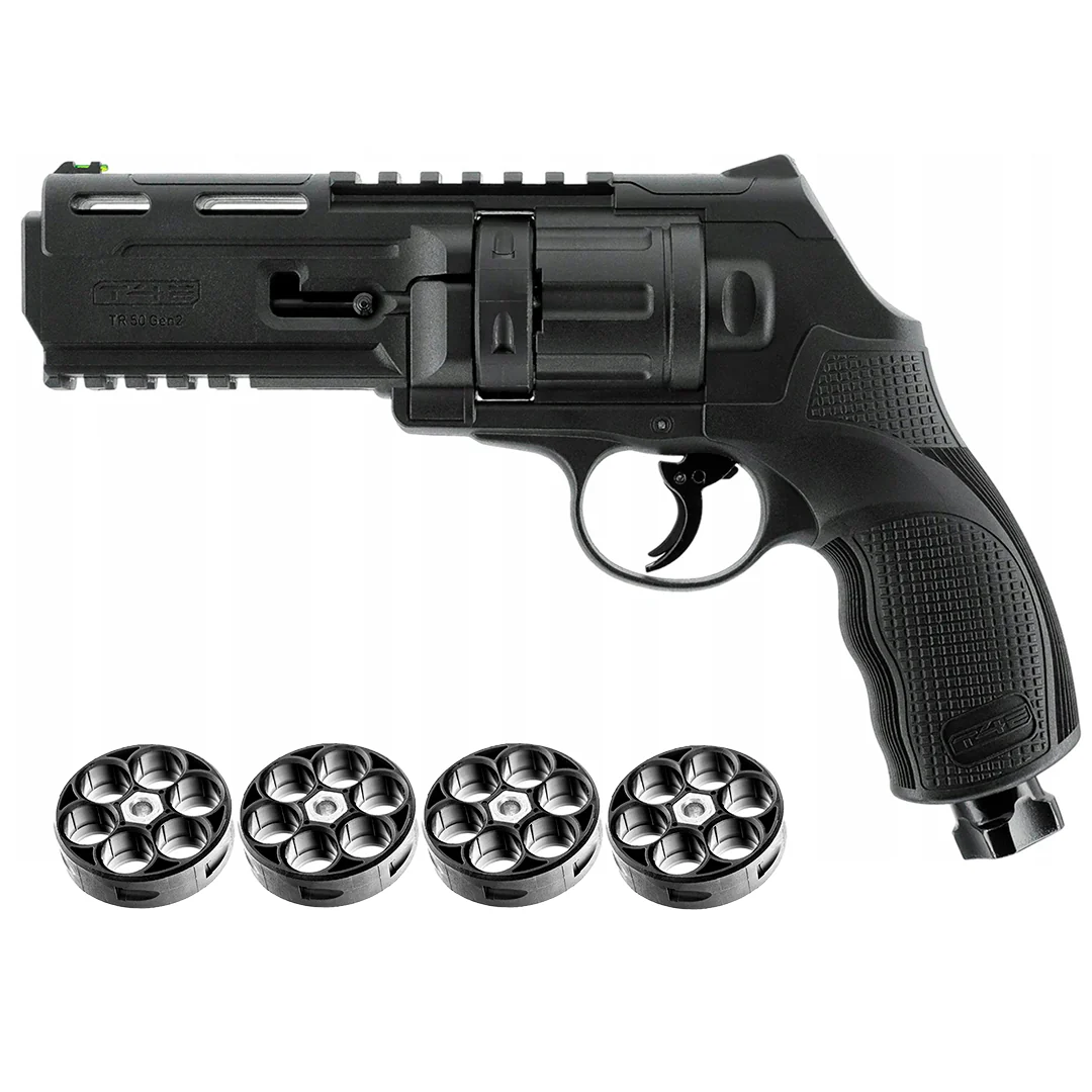 Revolver Defensa Personal Caucho/polvo Pintura Co2 Umarex - Imagen 3