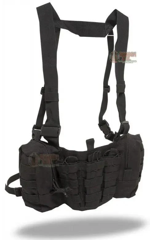 Pechera Táctica Tirantes Porta Cargadores Riñonera Molle 707 - Imagen 3