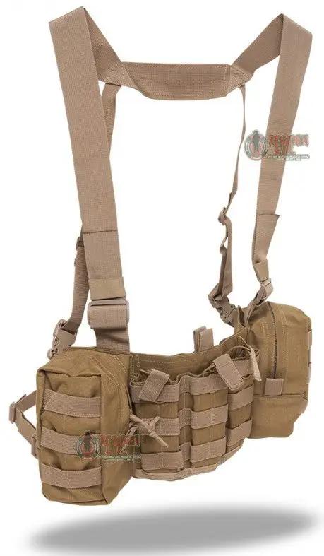 Pechera Táctica Tirantes Porta Cargadores Riñonera Molle 707 - Imagen 4