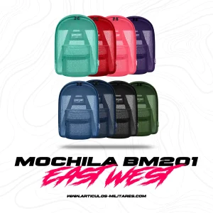 Mochila De Malla Transparente East West Bm201 Varios Colores