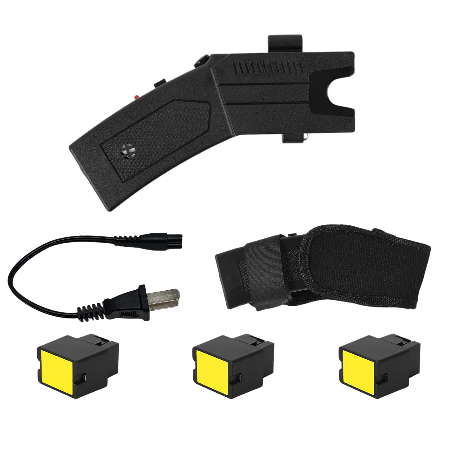 Pistola Taser Paralizador 3 Cartuchos Funda P/ Cinto Descargador - Imagen 7