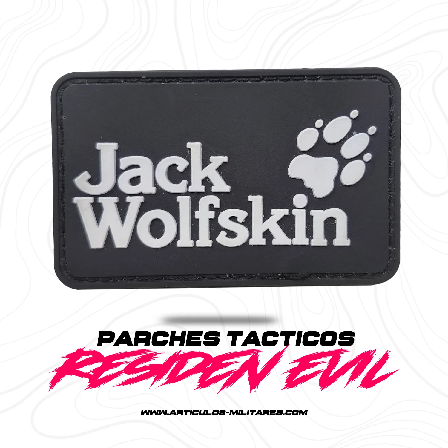 Parches Tacticos De PVC Jack Wolfskin - Imagen 2