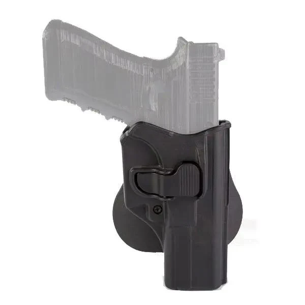 Funda Pistola Glock 17/19/22 Gancho tipo Paleta Milfort - Imagen 4