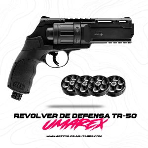 Revolver Defensa Personal Caucho/polvo Pintura Co2 Umarex