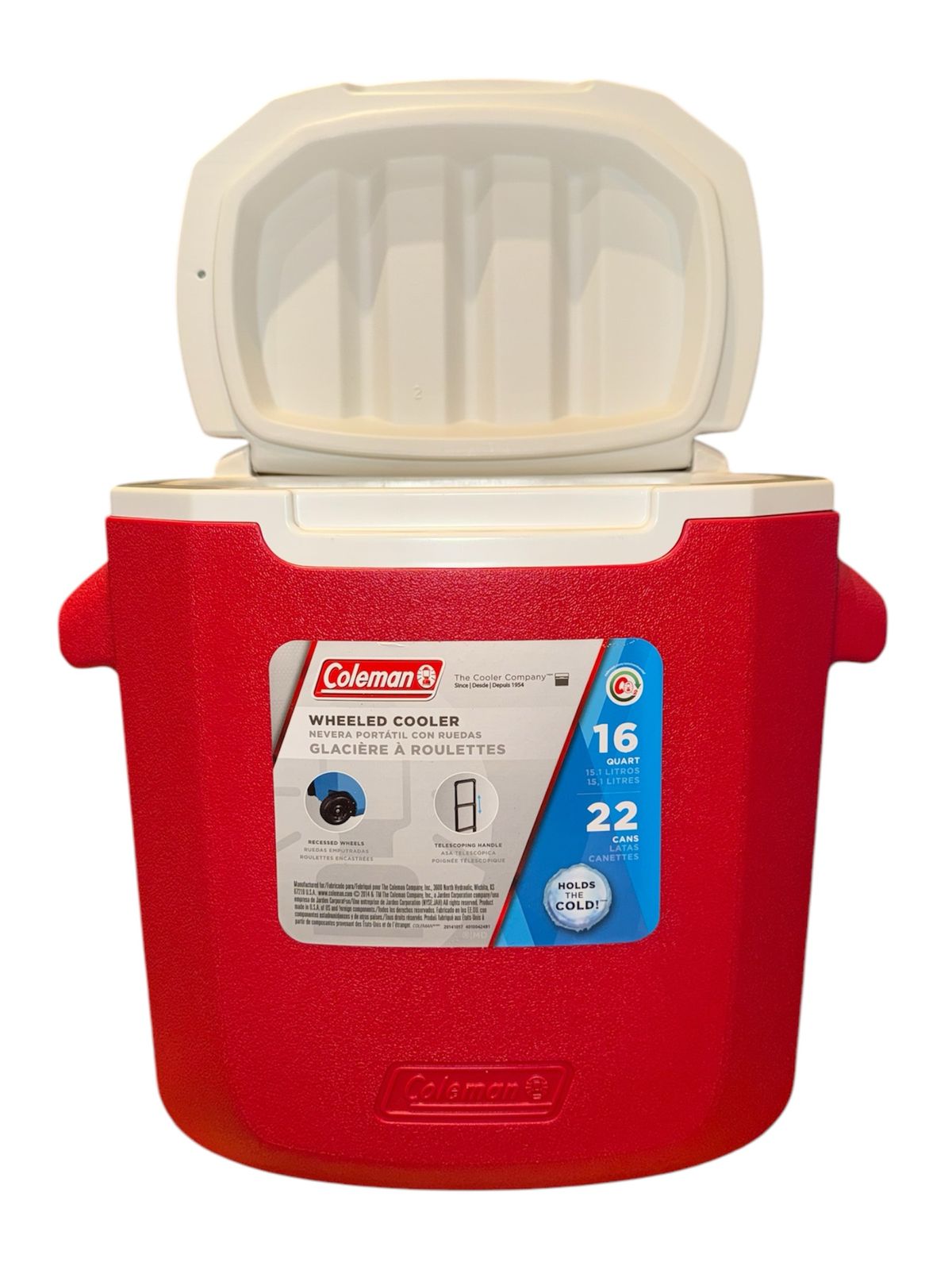 Conservadora Coleman 16 QT con Ruedas - Imagen 3