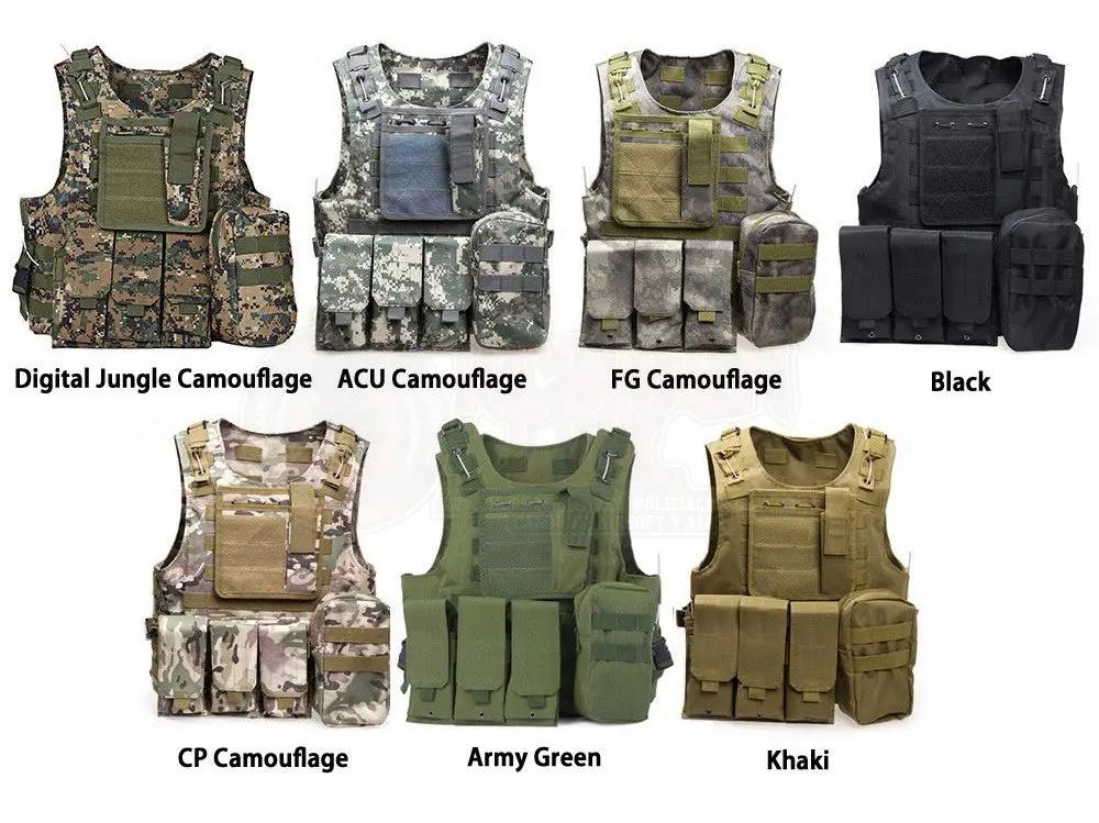 Chaleco Tactico Militar Sistema Molle Uso Rudo Anfibio - Imagen 8