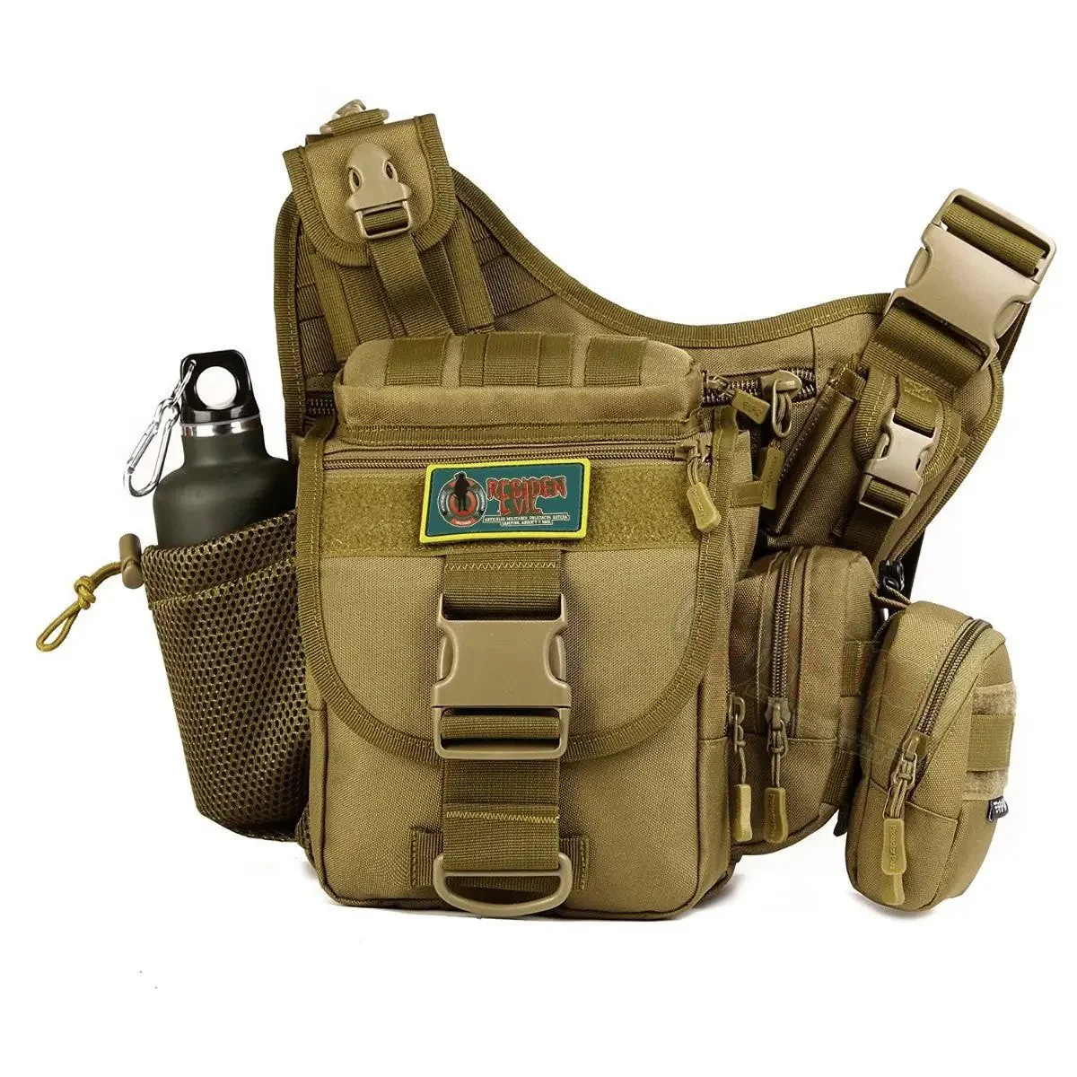 Mochila Táctica Mariconera Coyote - Imagen 4