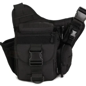 Mochila Táctica Mariconera Negro