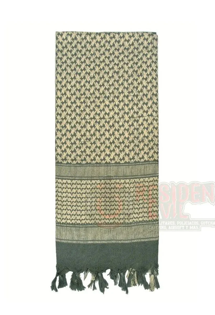 Bufanda Turbante Árabe Shemagh ROTHCO Follaje - Imagen 7