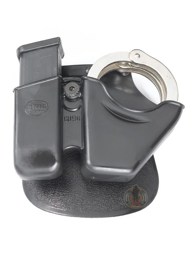 Kit Porta Esposas Y Porta Cargador Glock S&w Model 100 - Imagen 3