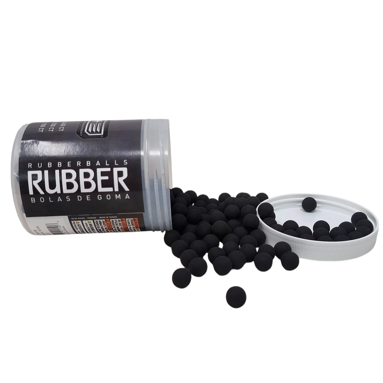 250 Municiones De Goma Calibre .50 Negras T4e Umarex - Imagen 3