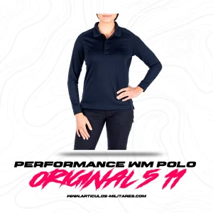 Camisa Tactica 5.11 Para Mujer Performance Polo Manga Larga