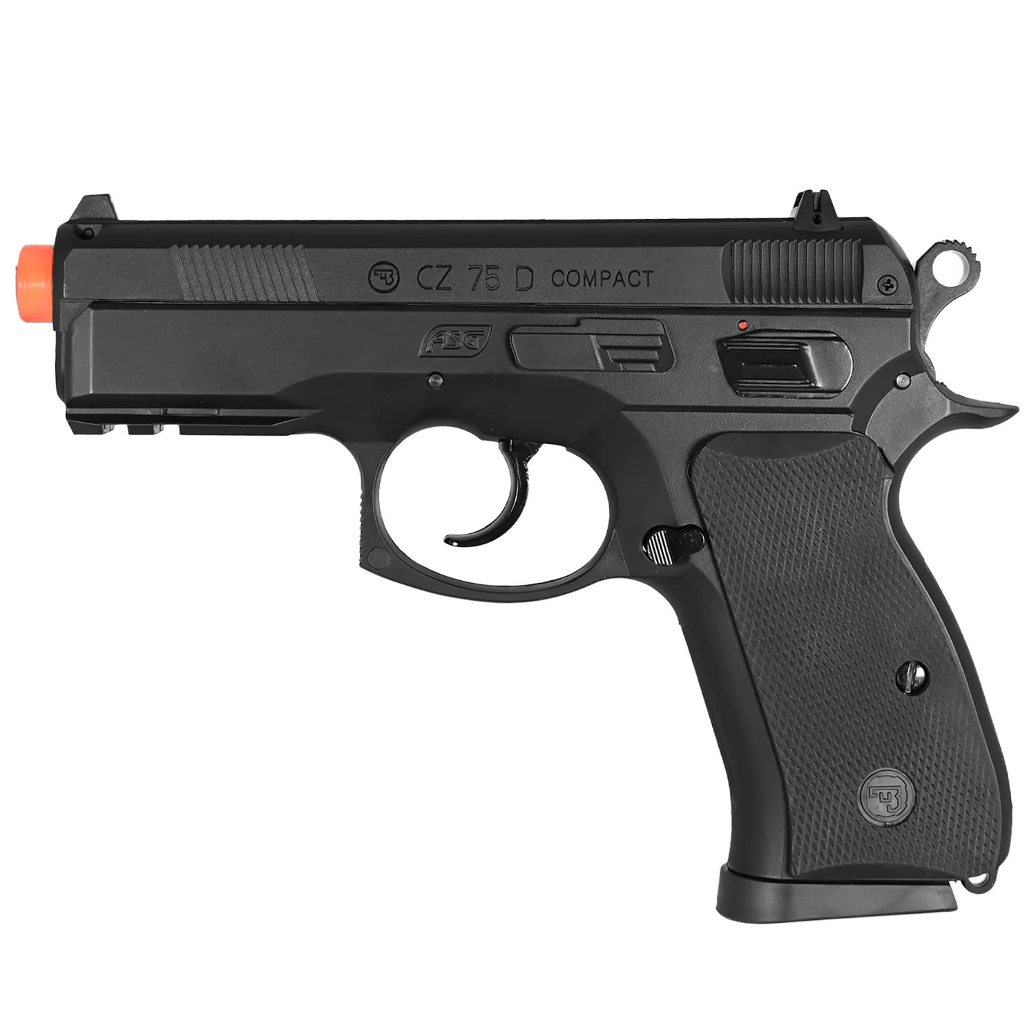 Pistola De Airsoft Asg Cz-75d 6mm De Resorte Polimero Ligero KIT - Imagen 3