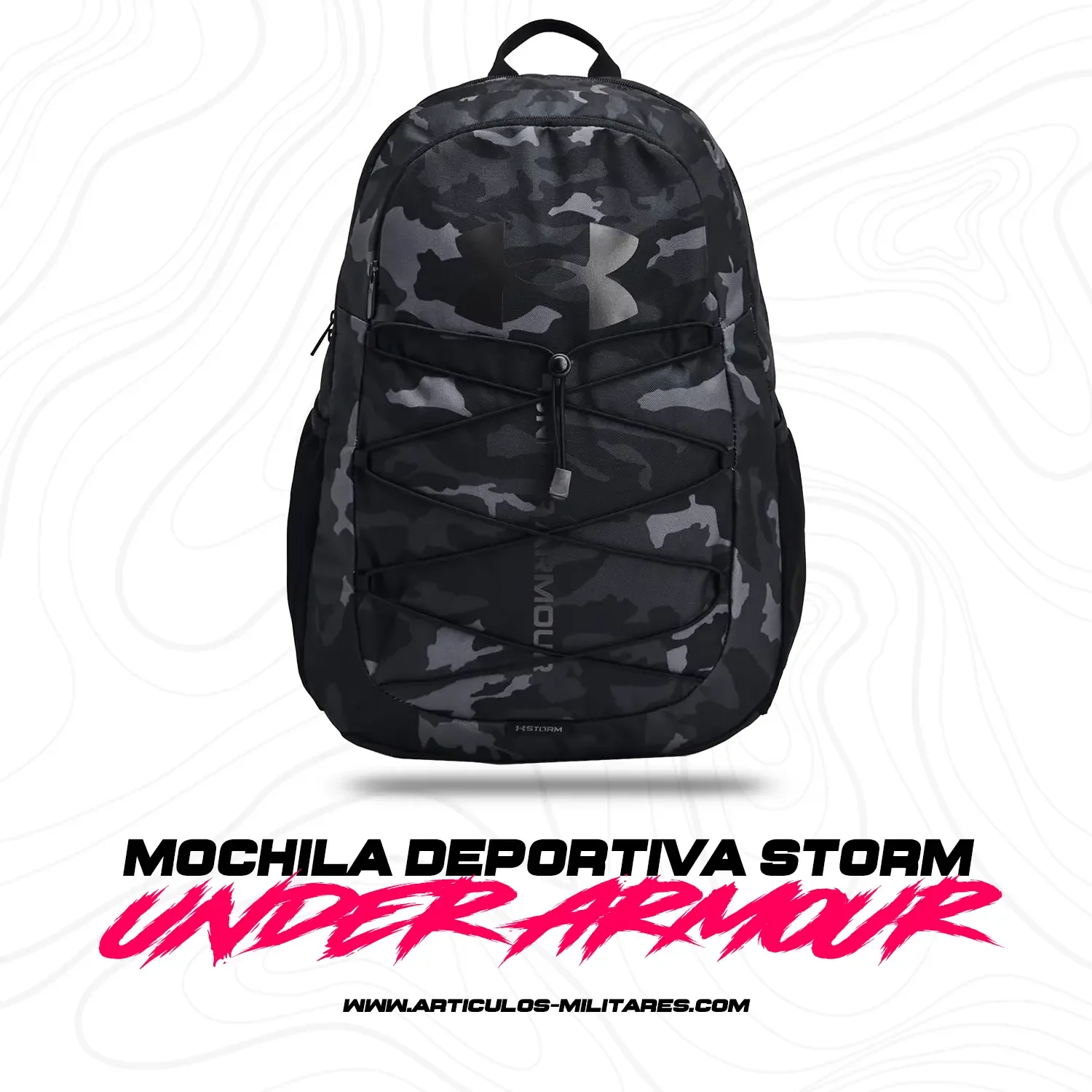 Mochila Escolar Deportiva Porta Laptop 26 Litros Storm - Imagen 3