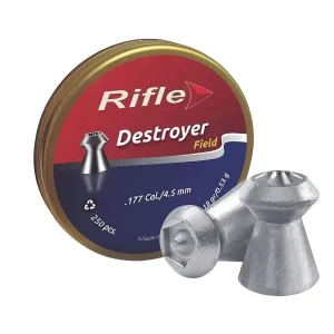 Diábolos Para Rifle Deportivo Destroyer 4.5mm 250pz