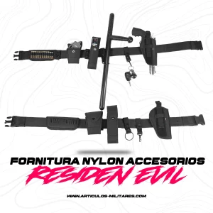Fornitura Tactica de 6 Accesorios Para Personal de Seguridad