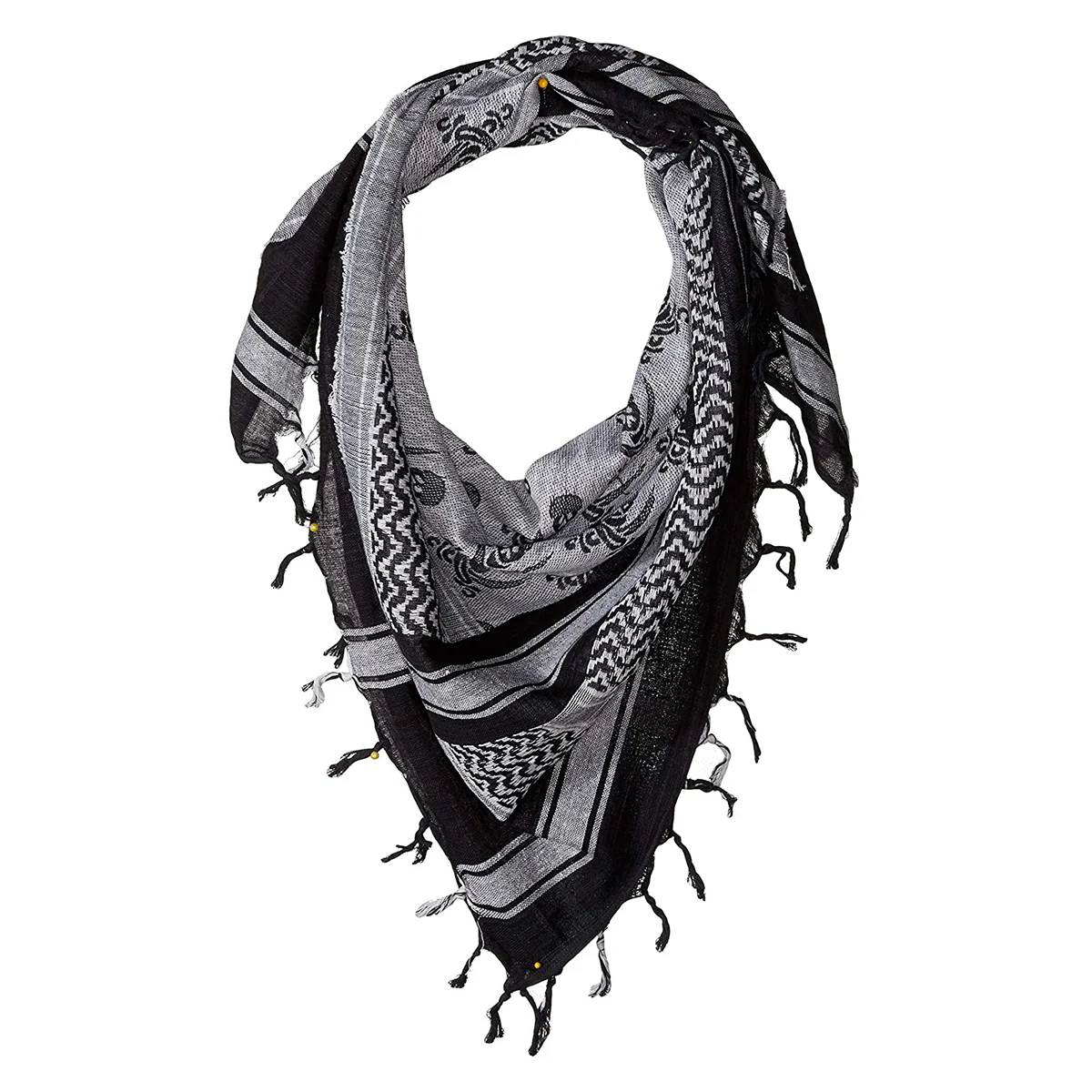 Bufanda Shemagh Arabe Palestina Militar 100% Algodón Original Voodo - Imagen 2