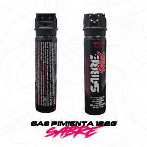 Gas Pimienta Sabre 122g Tapa De Seguridad Spray Hecho En Usa