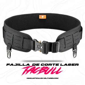 Fornitura Tactica Corte Laser Color Negro Tacbull