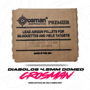 Diabolos Crosman Domed 4.5mm .177 , 10.5gr , 1250pz