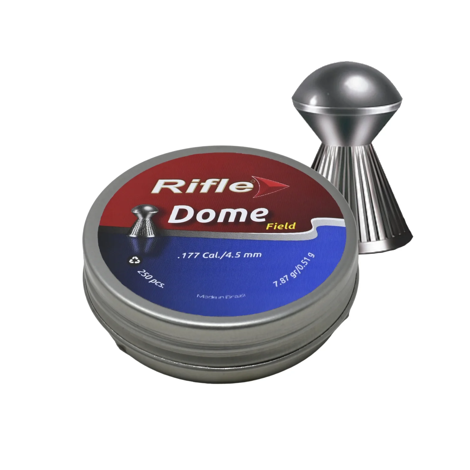 Diabolos 4.5mm Rifle Lata De 250Pzas Dome Field - Imagen 2