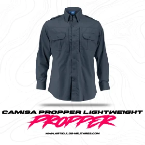 Camisa Tactica Ripstop Propper Lightweight Botones Simulados