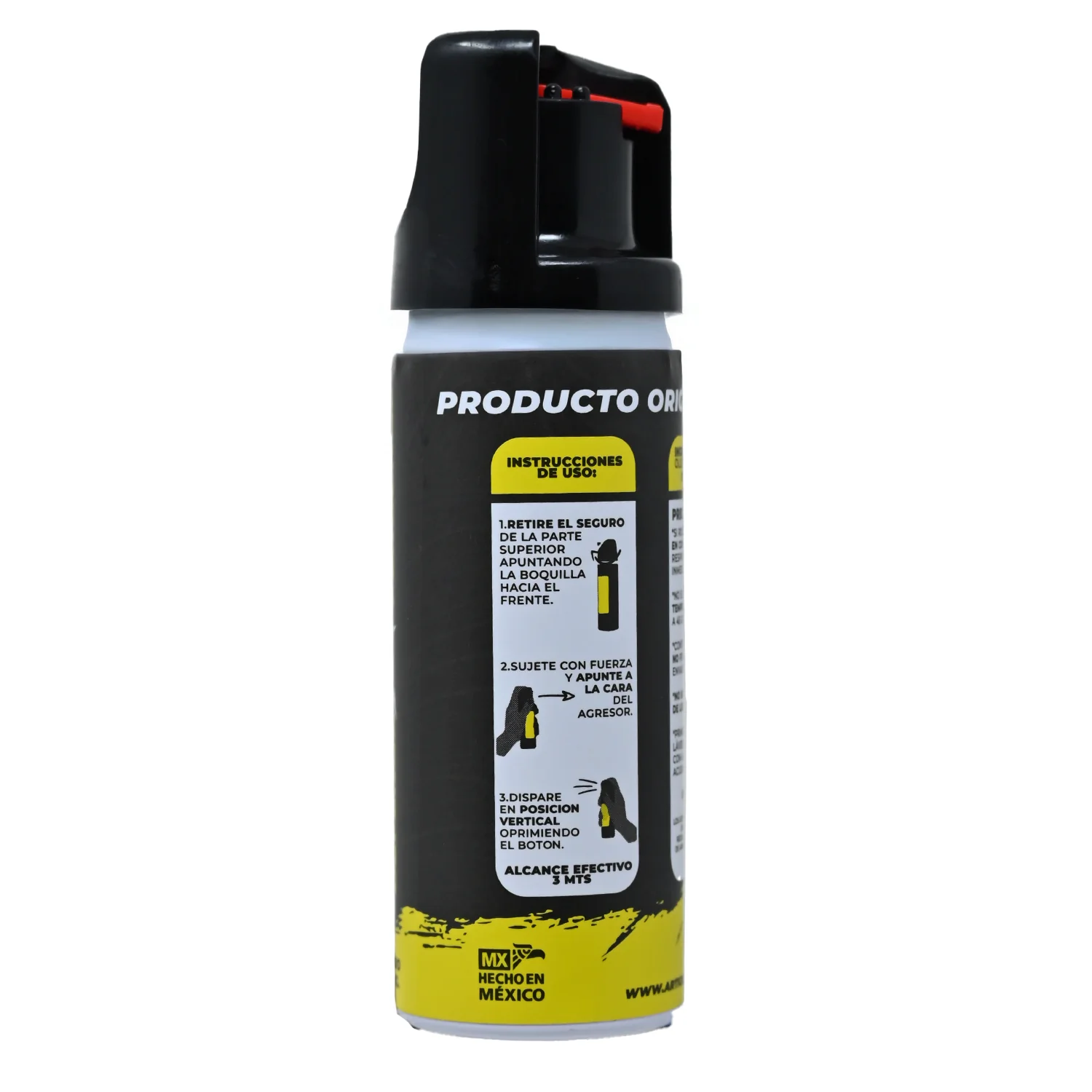 6 Gas Pimienta de 90 grs Alta Calidad - Imagen 9