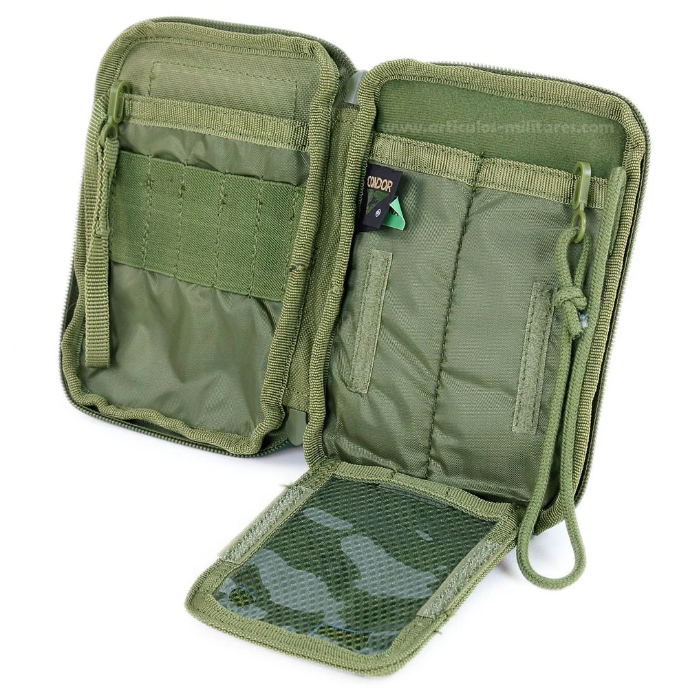 Estuche Cóndor Con Parche USA Cartera Militar - Imagen 8