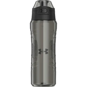 Botella de hidratación Tritan Under Armour Draft de 24 oz con tapa de botón, Blue Jet