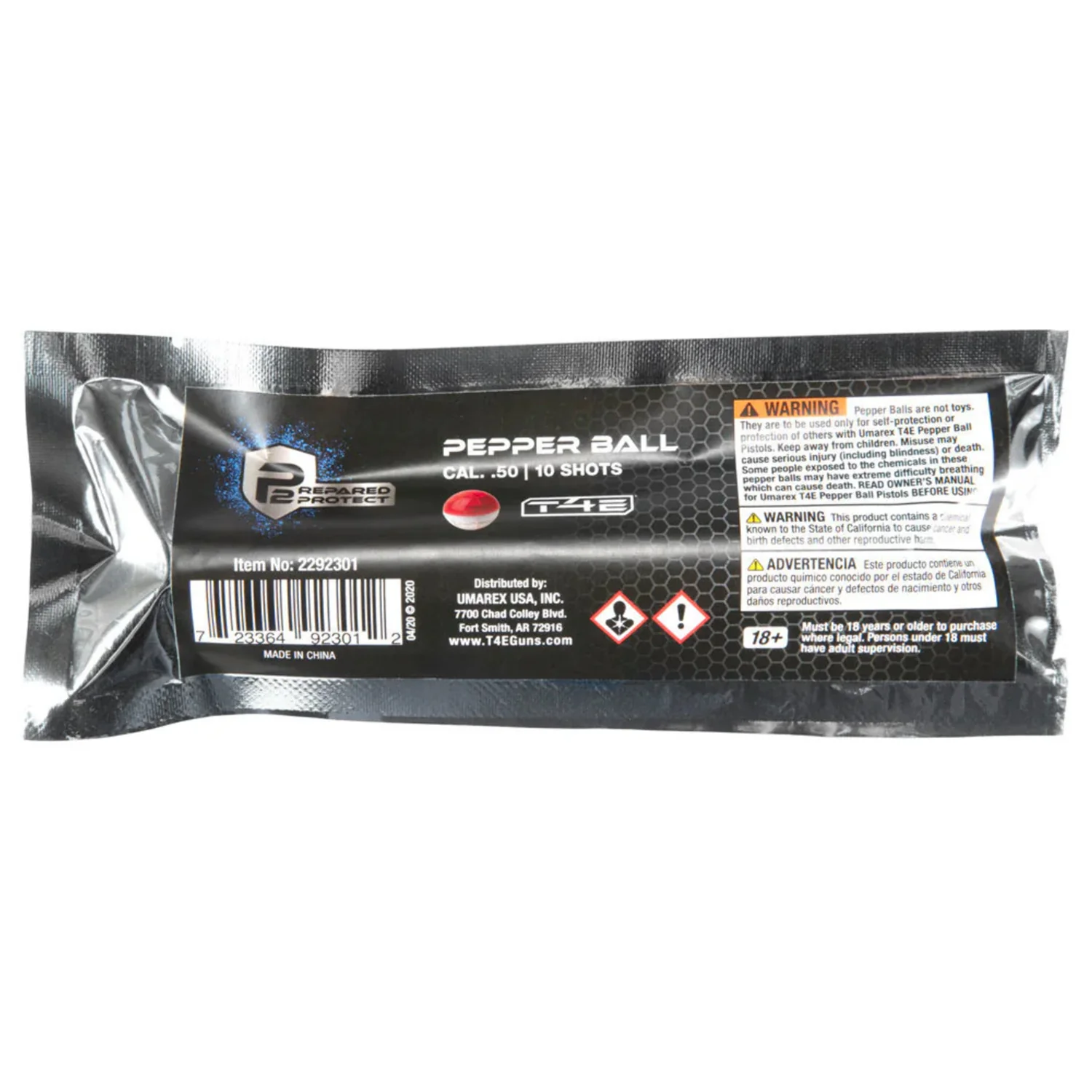 10 Bolas De Pimienta T4e P2p Pepper Ball Para Pistola Hdp50 - Imagen 3