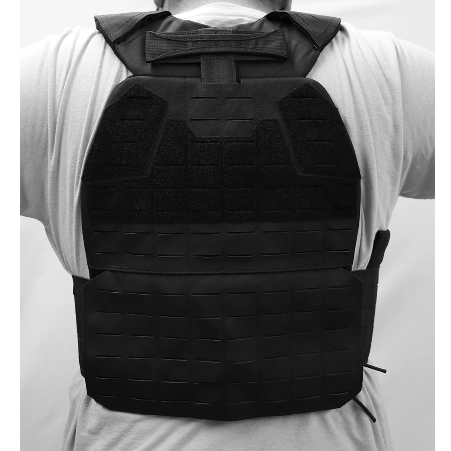 Chaleco Tactico Militar Asalto Tacbull Porta Placas - Imagen 4