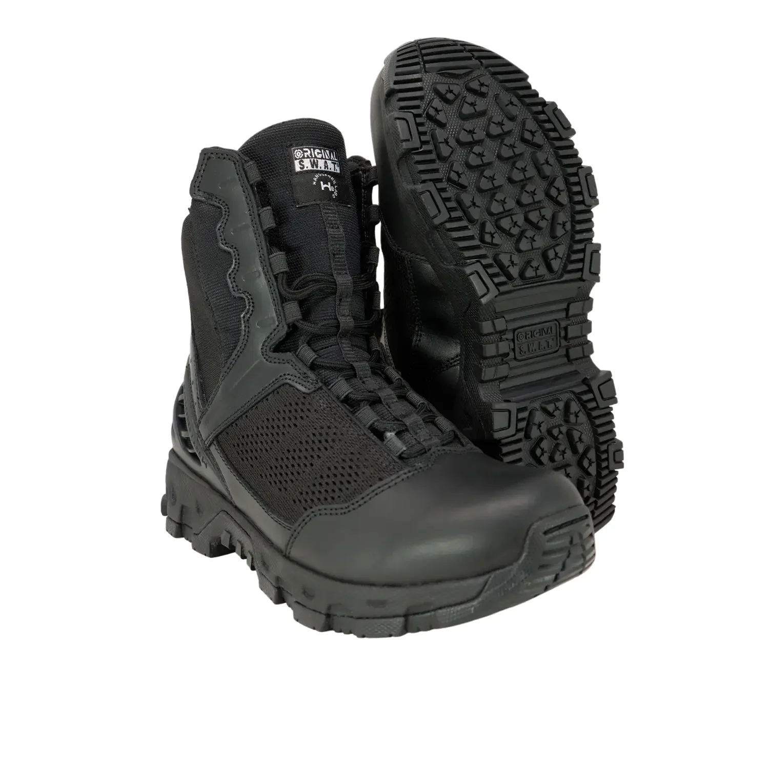 Botas Tácticas Alpha Freedom 8 Negras (Largas) ORIGINAL SWAT - Imagen 4