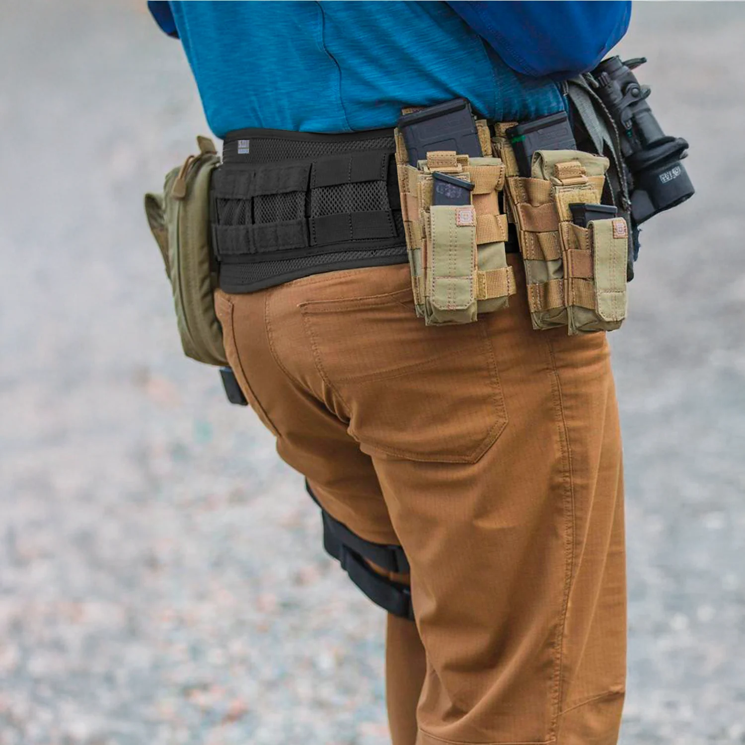 Cinturon Faja De Combate Original 5.11 Para Equipamiento - Imagen 3