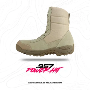 Botas Tácticas Duty .357 Caqui POWER HIT