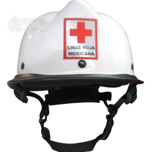 Casco Tipo Bullard Paramédico Cruz Roja Rescatista