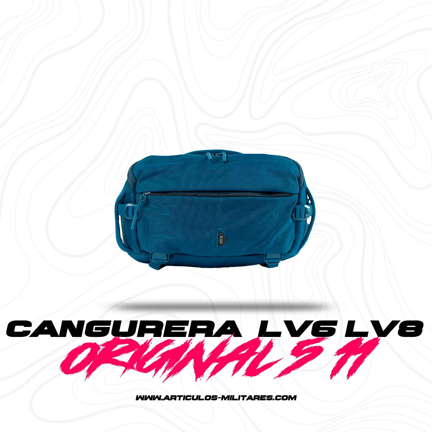 Mochila Táctica LV8 Sling Blueblood Marca 5.11 Tactical ORIGINAL - Imagen 2