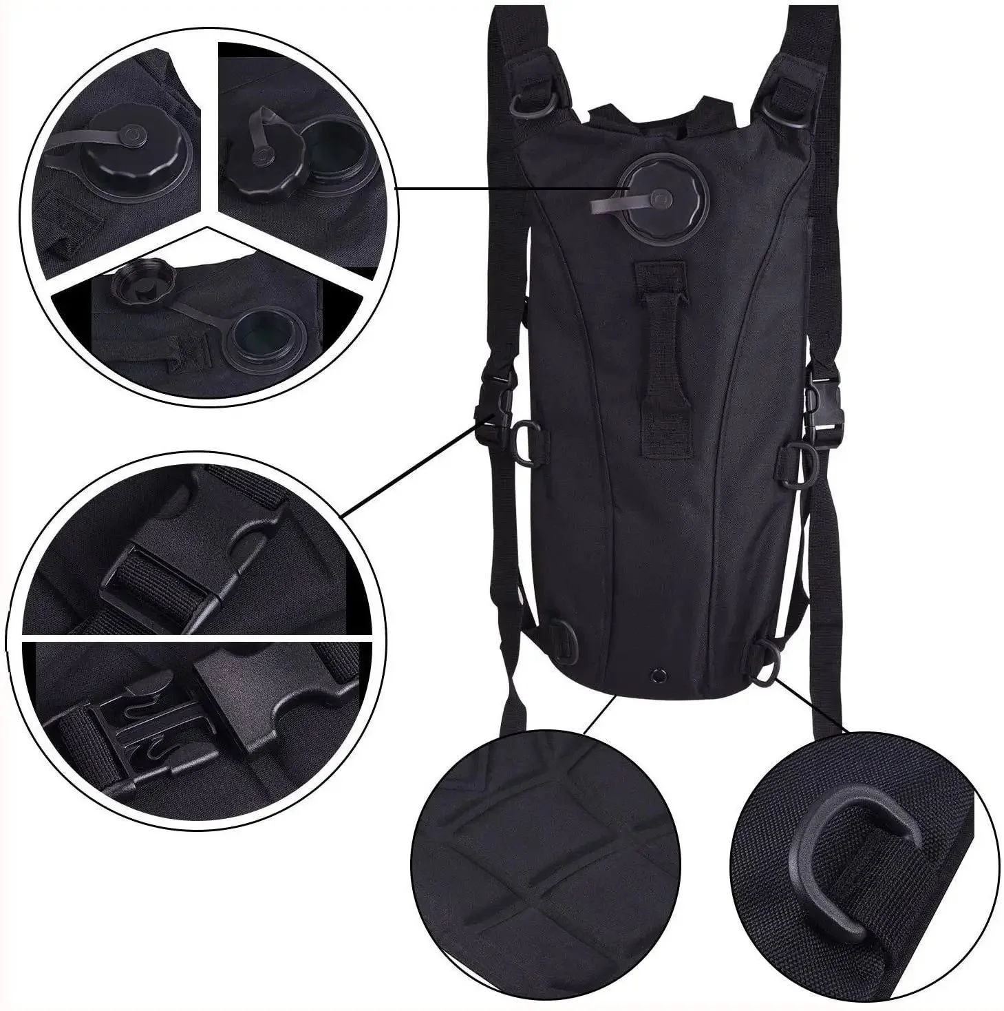 Mochila Hidratación Ciclismo Running Hiking 3 L - Imagen 8