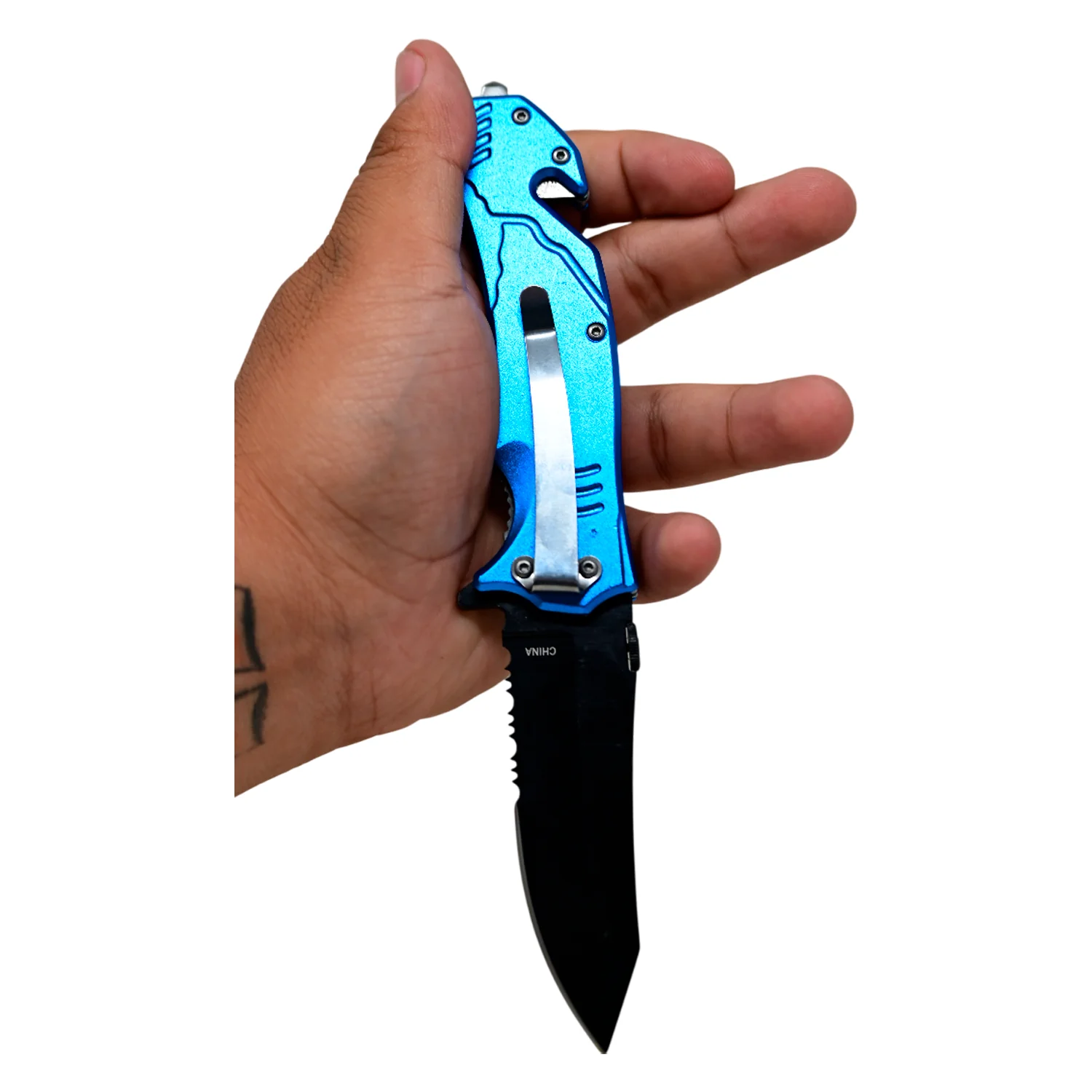 Navaja Táctica Supervivencia S.O.S. WARTECH Police - Imagen 5