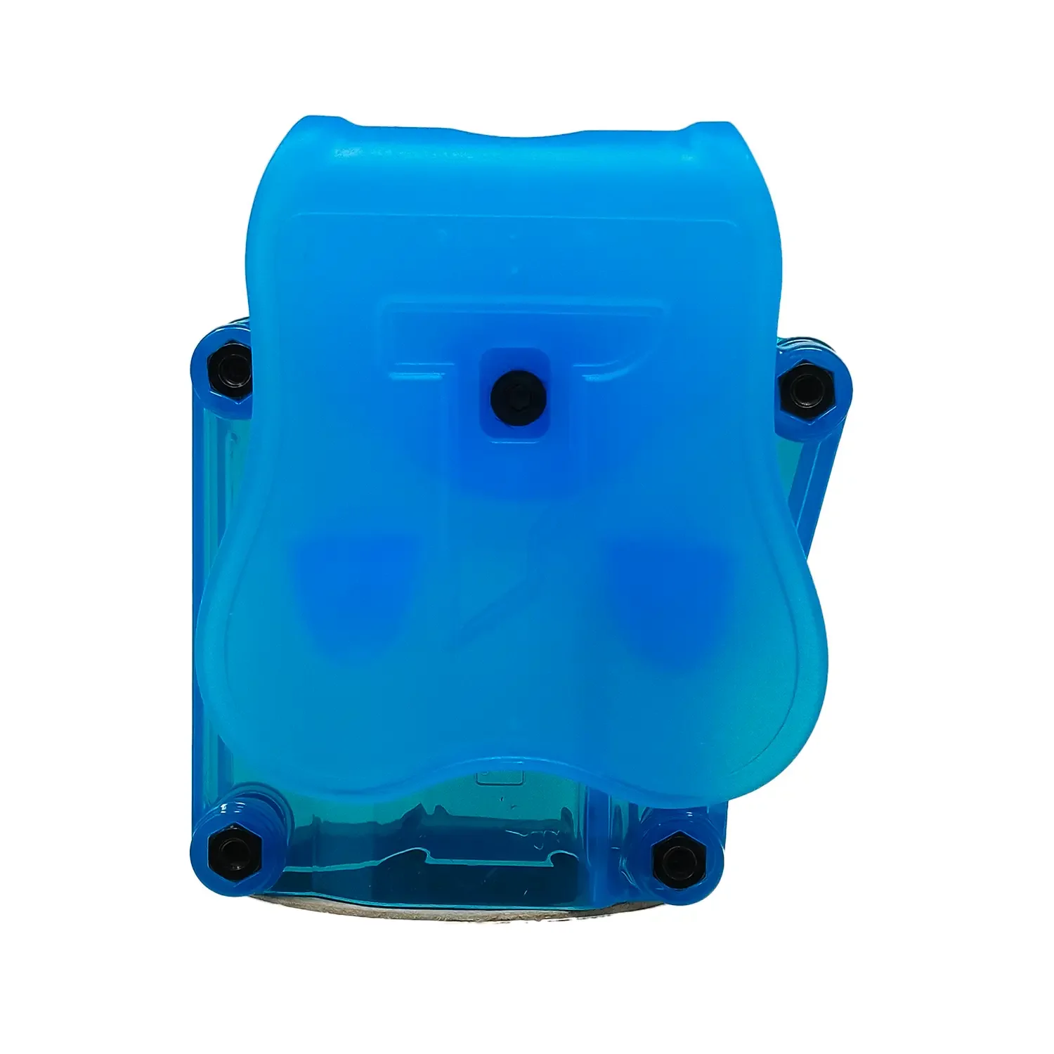 Funda Holster Universal Cytac Transparente Y Ajuste Azul - Imagen 4