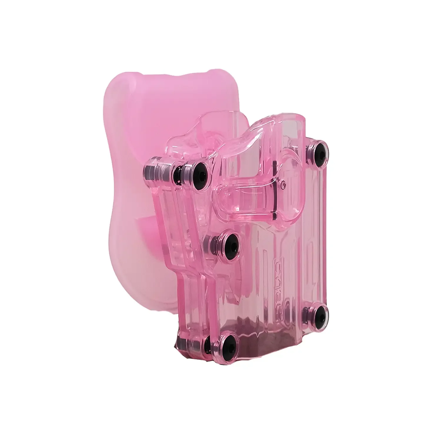Funda Para Arma Universal Ajuste Rosa Polimero Ligero - Imagen 5