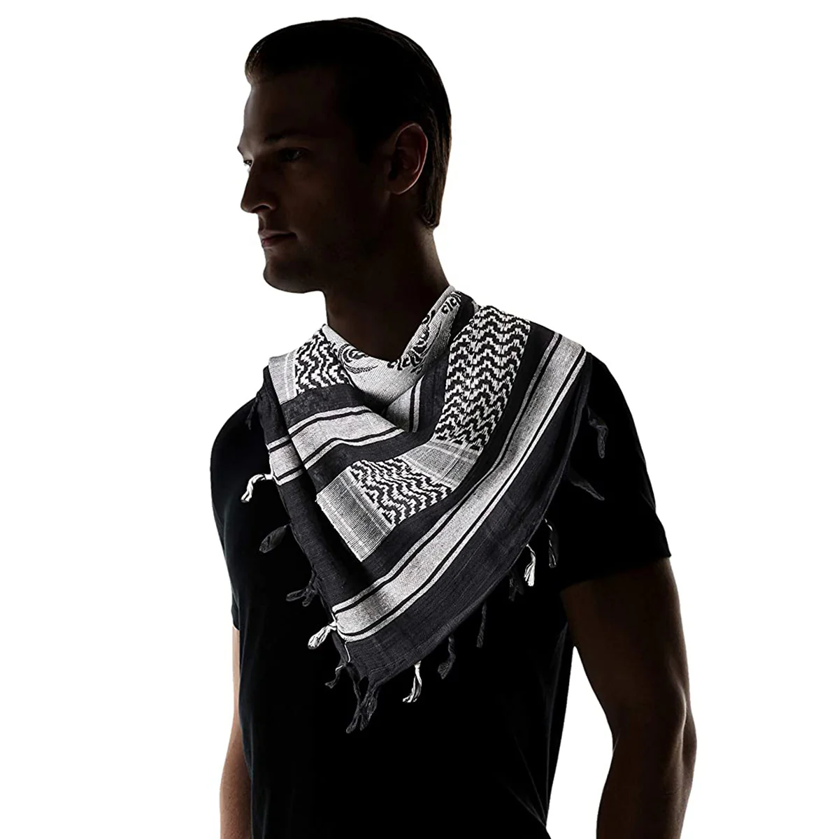 Bufanda Shemagh Arabe Palestina Militar 100% Algodón Original Voodo - Imagen 4