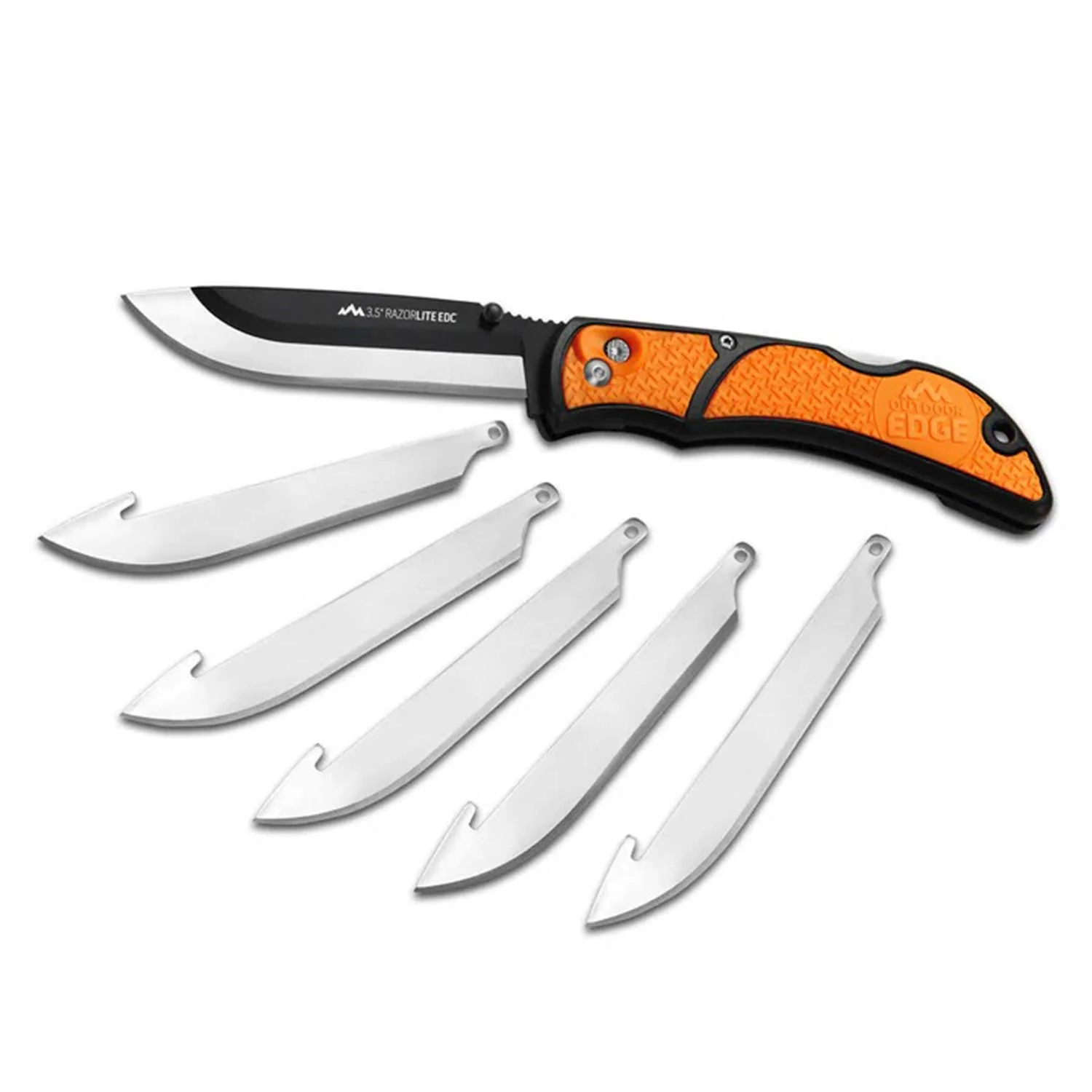 Navaja Tactica Razor Edc Lite 5 Cuchillas De Acero Japonés - Imagen 3