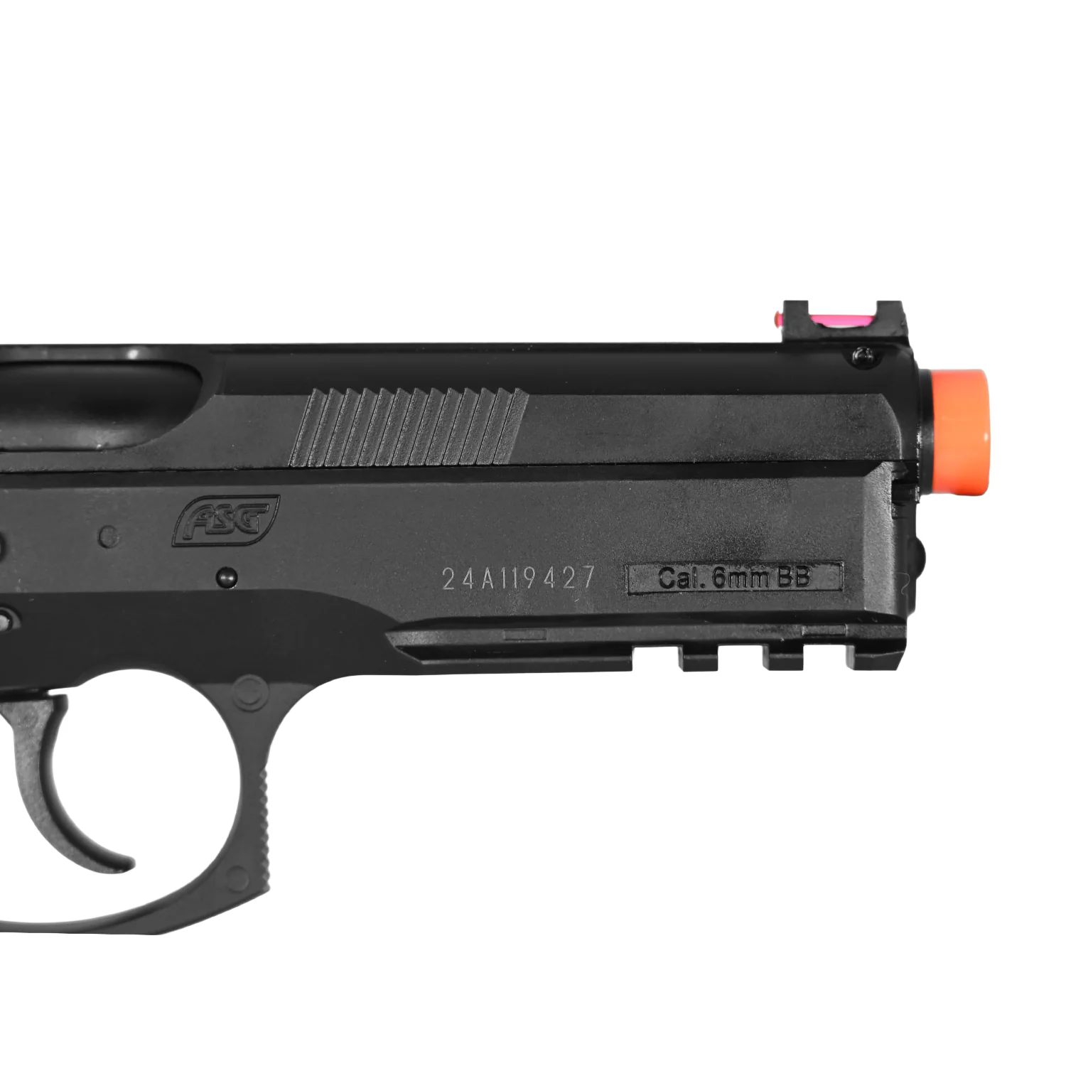 Pistola De Airsoft Asg Sp-01 6mm De Resorte Polimero Ligero - Imagen 5