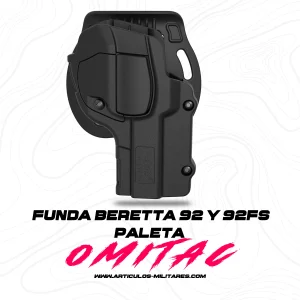 Funda Para Pistola Beretta 92y 92fs Omitac Ajuste Paleta