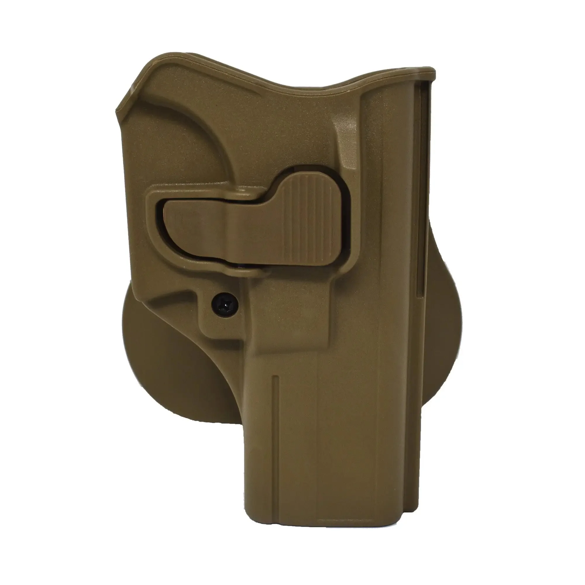 Funda Pistola Glock 17/19/22 Gancho tipo Paleta Milfort - Imagen 5