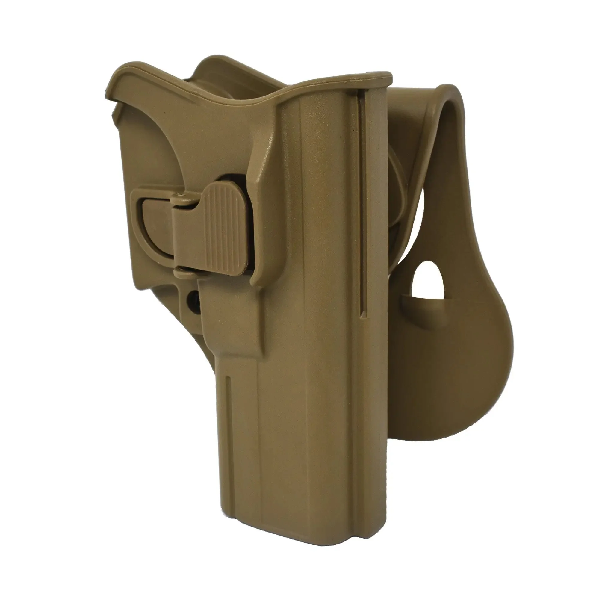 Funda Pistola Glock 17/19/22 Gancho tipo Paleta Milfort - Imagen 6