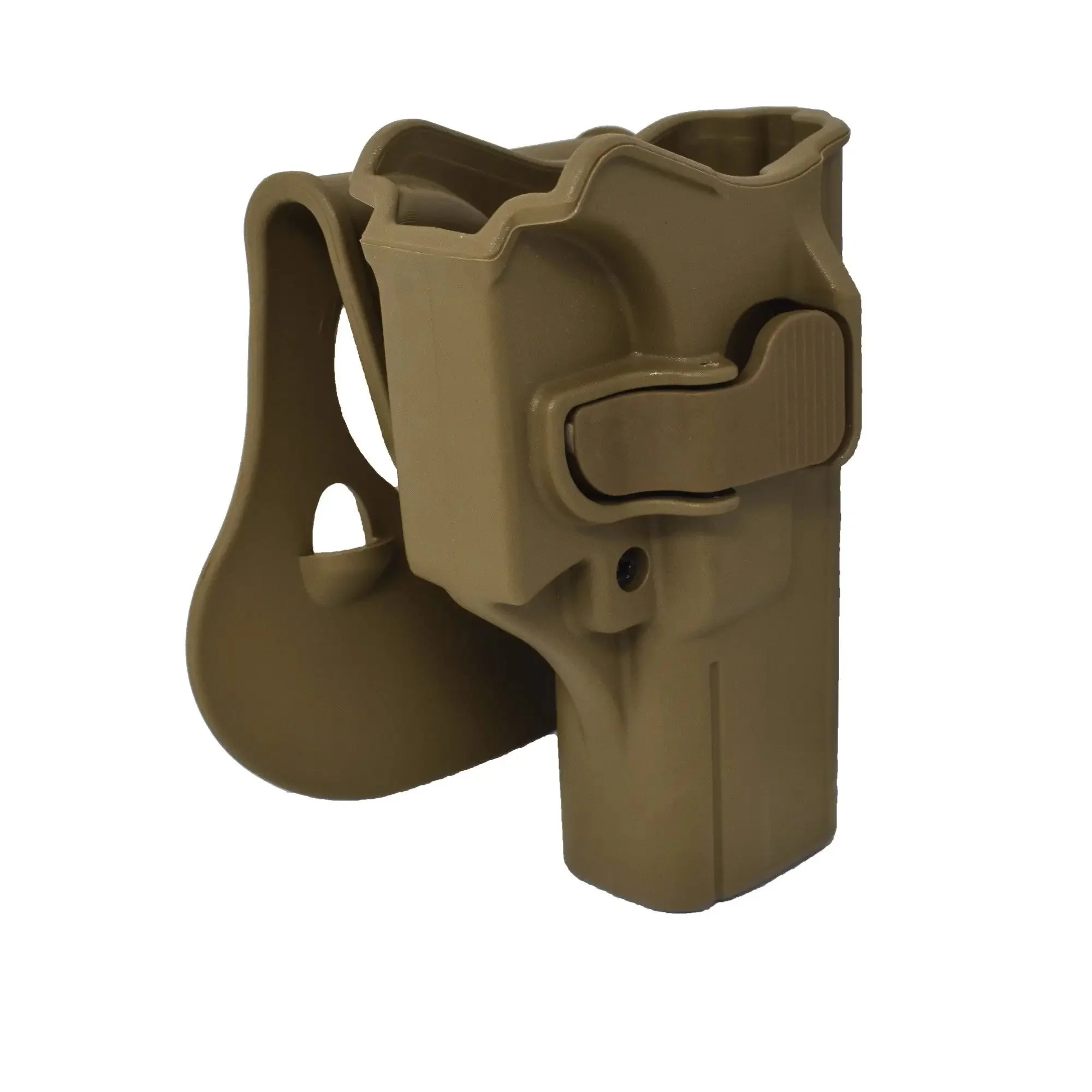 Funda Pistola Glock 17/19/22 Gancho tipo Paleta Milfort - Imagen 7