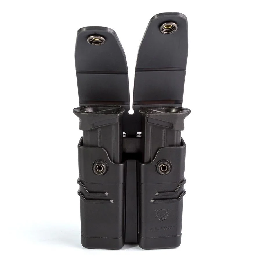 Porta Cargador Doble 9mm Universal Beretta Sig Sauer PX4 Milfort - Imagen 2